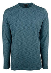 Michael Kors Men's Cotton Blend Crew Long Sleeve-WT-XL